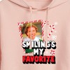 Women's - ELF - Christmas Smilings My Favorite Cropped Graphic Hoodie - 2 of 3