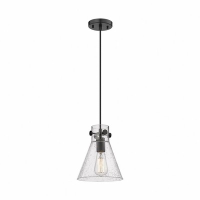 Newton Cone - 1 Light Pendant In Industrial Style-9.88 Inches Tall and 8 Inches Wide