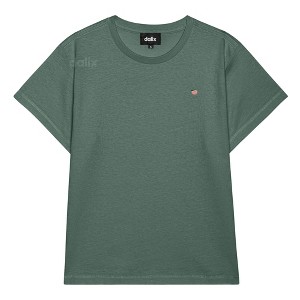 Dalix Womens Lil Peach Lightweight High Waisted Tee - 1 of 4