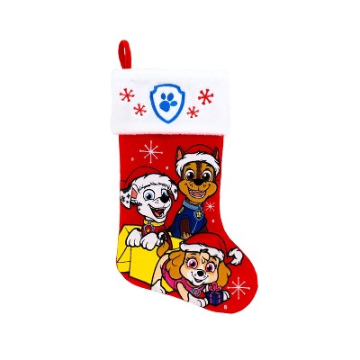 PAW Patrol Christmas Stocking Red