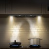 VEVOR Range Hood Insert, 30 Inch, 800CFM  Steel Stove Hood, with Gesture & Touch Control, LED Light, Baffle Filters, 4-Speed Exhaust Fan - 2 of 4