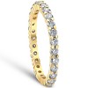 Pompeii3 1ct Diamond Eternity Ring 14K Yellow Gold - 4 of 4
