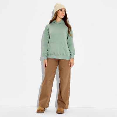 Women's Oversized Hooded Pullover Sweatshirt - Wild Fable™