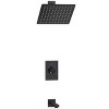 8" Tub and Shower Faucet Valve Included Set - EVERSTEIN - 2 of 4