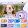 Link Kids Digital Camera 2" Color Display 1080P 3 Megapixel 32GB SD Card Selfie Mode Silicone Cover BONUS Card Reader Included Boys/Girls Great Gift - 2 of 4