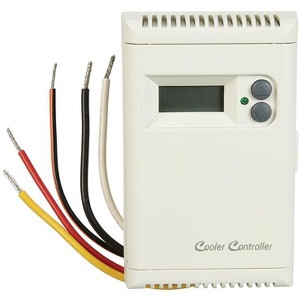Dial Cooler Controller 4-1/2 in. H X 2-7/8 in. W White Plastic Evaporative Cooler Thermostat - 1 of 1