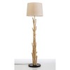 Modern Home Nautical Driftwood Branch Wooden Floor Lamp - 2 of 4