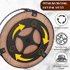 LunaLulinlk 9 inch Lazy Susan Organizer, Pantry Organizers and Storage for Cabinet, Kitchen Countertop, Spice Rack - 4 of 4