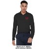 Men's Central Michigan University Adult Active Sport 1/4 Zip Pullover Left Chest Logo - 3 of 4