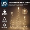 Joyfy Christmas Lights Outdoor, 3 Packs Spiral Tree Yard Light with Metal Stakes, Garden Indoor Outdoor Christmas Decorations - 4 of 4