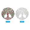 Unique Bargains Nature-Inspired Metal Durable Intricate Design Tree Leaf Wall Sculptures - 3 of 4