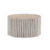 NicBex Natural Cylinder Wooden Coffee Table Decor,Small Center Table for Living Room,Living Room Furniture - 3 of 4
