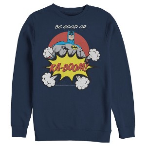 Men's Batman Be Good or Kaboom Sweatshirt - 1 of 3