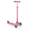 Globber 442-110 V2 3-Wheel Kids Kick Scooter with LED Light Up Wheels and Adjustable Height and Comfortable Grips for Boys and Girls, Pink - image 2 of 4