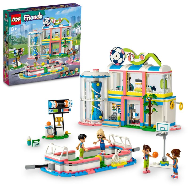 LEGO Friends Sports Center Games Building Toy 41744, 1 of 8
