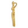 Black Bow Jewelry 14k Yellow Gold Mermaid Slide Pendant, 17 x 28mm - 2 of 4