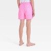 Boys' Tree Printed Swim Shorts - Cat & Jack™ Pink - 2 of 3