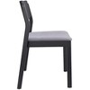Zuo Desdamona Dining Chair (Set of 2) Gray & Black - 3 of 4