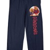 The Flintstones Fred And Barney Men's Navy Sleep Pajama Pants - 2 of 4
