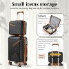 KTMBDW 4-Piece Set (14", 20", 24", 28"), Hardshell Suitcases With Wheels, With Scratch-Resistant Surface, Four Multi-directional Wheels - 3 of 4