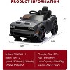 Kids Electric Car | Licensed Dodge Challenger Ride-On 12V Battery-Powered Vehicle with Remote, LED Lights, Bluetooth, MP3 for Boys and Girls - 2 of 4