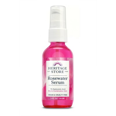 Heritage Store Rosewater Serum - 2 fl oz