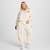 Champion Women's Long Sleeve Fleece 1/4 Snap Cropped Pullover - 3 of 4