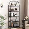 5 Tier Bookcase Display Racks Tall Bookshelves Modern Storage Rack Shelf - 3 of 4