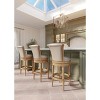 Maven Lane Pullman Swivel High Back Vegan Leather Bar Height Bar Stool - 3 of 4