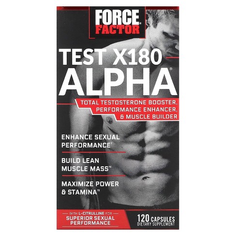 Force Factor Test X180 Legend Testosterone Booster Capsules (120 ct.) -  Sam's Club