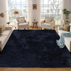 Fluffy Area Rugs, Shaggy Rug Super, Soft Modern Indoor Rug for Living Room Bedroom Kids Room - 1 of 4