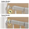 BabyBond 27-43 Inches Baby Gate for Stair and Doorway,with Extenders and Pressure/Hardware Mounting Kit, 30" Tall - 3 of 4