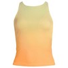 Lands' End Women's Tugless High Neck Strappy Back Tankini Swimsuit Top - 3 of 3