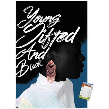 Trends International NUMA Art - Young Gifted And Black Unframed Wall Poster Prints