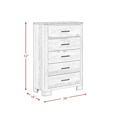 Adam Twin Panel 3PC Bedroom Set in Light and Dark Gray