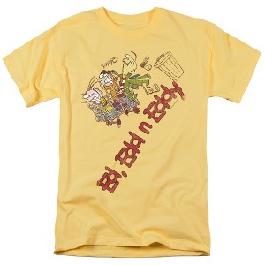Ed Edd N Eddy Downhill Adult T-Shirt - 1 of 4