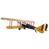 HomeRoots 8" Yellow Red And Gray Metal Hand Painted Air Plane - 4 of 4