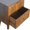 The bedside table is an essential piece of furniture designed for convenience and style in the bedroom. It serves multiple purposes. - 4 of 4