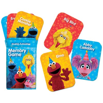 Birthday Express Sesame Street 2 Memory Game - 6 Pack