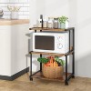 Tribesigns 3-Shelf Rolling Storage Cart - 3 of 4