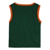 NCAA Miami Hurricanes Toddler Boys' Sleeveless Basketball Jersey and Shorts Set - 3 of 3