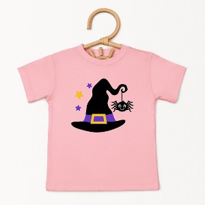 The Juniper Shop Witch And Spider Toddler Short Sleeve Tee - 1 of 3