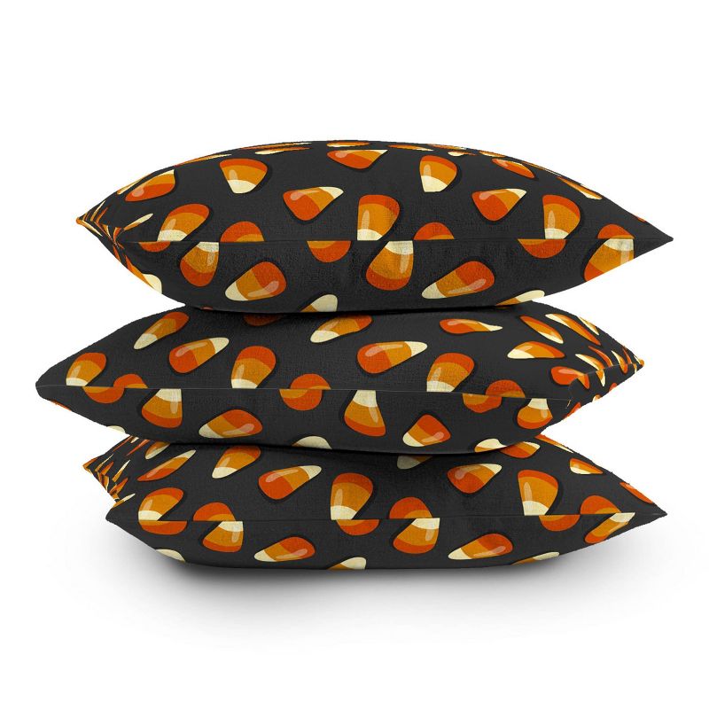 16&#34;x16&#34; Avenie Halloween Candy Corn Square Throw Pillow - Deny Designs, 5 of 6