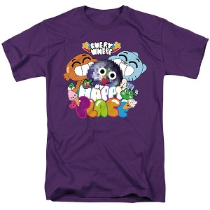 Men's Amazing World Of Gumball Happy Place T-Shirt - 1 of 4
