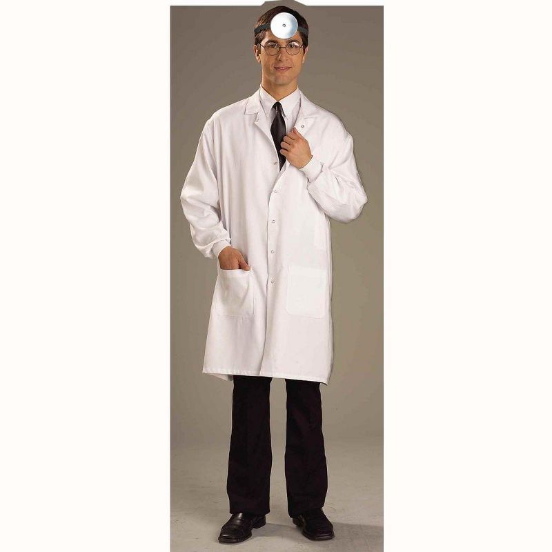 Forum Novelties Doctor Adult Men's Costume Lab Coat, 1 of 2