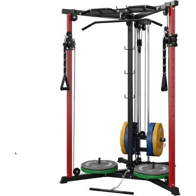 Er Kang Cable Crossover Machine Functional Trainer With 17 Adjustable Positions cable Fly Machine Home Gym Equipment With Pulley System Target