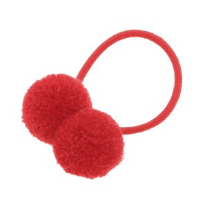 Unique Bargains Children Pompon Hair Elastic Band 1 Pc - 1 of 4