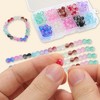 Unique Bargains 8mm Round Glass Beads for Bracelets for Making Bracelet Making DIY Crafts, Assorted Colors 200 Pcs - 4 of 4