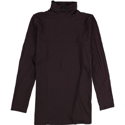 Eileen Fisher Womens Scrunch Neck Tunic Sweater