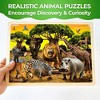 QUOKKA 24-48 pcs Wooden Puzzle Set - 4x Jigsaw Puzzle for Kids 4 5 6 Year Old - 4 of 4